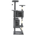 Load image into Gallery viewer, 63" Cat Tree, Cat Tower for Indoor Cats with Scratching Posts, Cat Condos, Bed, Platforms, Ramp, Toy Ball, Cat Activity Center, Dark Grey
