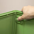 Load image into Gallery viewer, Cat Litter Tray with Hood Enclosed Cat Litter Box Pet Toilet w/ Lid, Scoop, Front Entry, 47.5 x 35.5 x 36.7cm - Light Green
