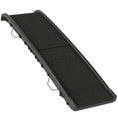 Load image into Gallery viewer, Folding Dog Ramp for Car, Truck, SUV, 61 Inches Portable Pet Ramp with Frosted Surface, Non Slip with Raised Side Rails
