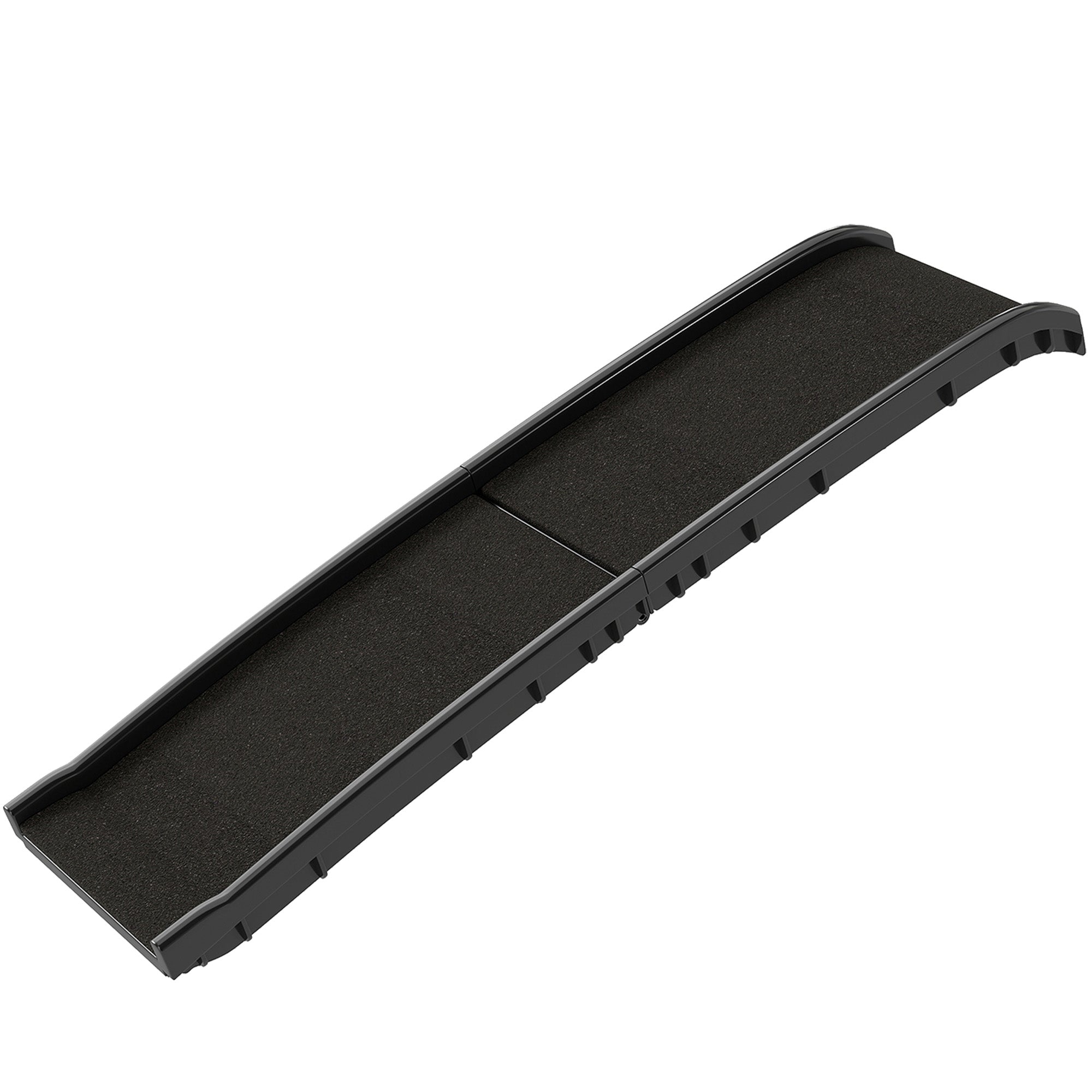 Folding Dog Ramp for Car, Truck, SUV, 61 Inches Portable Pet Ramp with Frosted Surface, Non Slip with Raised Side Rails