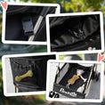 Load image into Gallery viewer, Dog Pram Dog Stroller 3 in 1 Pet Pushchair Detachable Design with Universal Wheels, Brake for Small Miniature Dogs - Black
