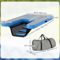 Load image into Gallery viewer, Dog Water Ramp Floating Water Ladder Step for Swimming Pets Up to 286 lbs, Non-Slip Dog Boat Ramp for Pool, Lake, Boat, Dock
