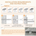 Load image into Gallery viewer, Cat Wall Shelves, 5PCs Cat Shelves with Scratching Post, Perches, Bridge, Steps, Condo, Hammock, Wall Mounted Cat Climber, Light Grey
