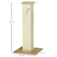 Load image into Gallery viewer, Cat Scratching Post 80cm Tall Cat Scratch Post with Hanging Ball Toy, Cat Scratcher Natural Sisal Rope
