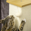 Load image into Gallery viewer, Cat Scratching Post 80cm Tall Cat Scratch Post with Hanging Ball Toy, Cat Scratcher Natural Sisal Rope
