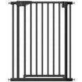 Load image into Gallery viewer, 30"-32" Baby Gate, 36"H Pet Gate with Auto-Close, Two-Way Open, Pressure Mounted for Stairs, Doorways and Hallways, Black
