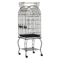 Load image into Gallery viewer, Bird Cage Budgie Cage Large Aviary for Parrot Finch Cockatiel with Stand, Shelf, Top Access
