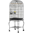 Load image into Gallery viewer, Bird Cage Budgie Cage Large Aviary for Parrot Finch Cockatiel with Stand, Shelf, Top Access
