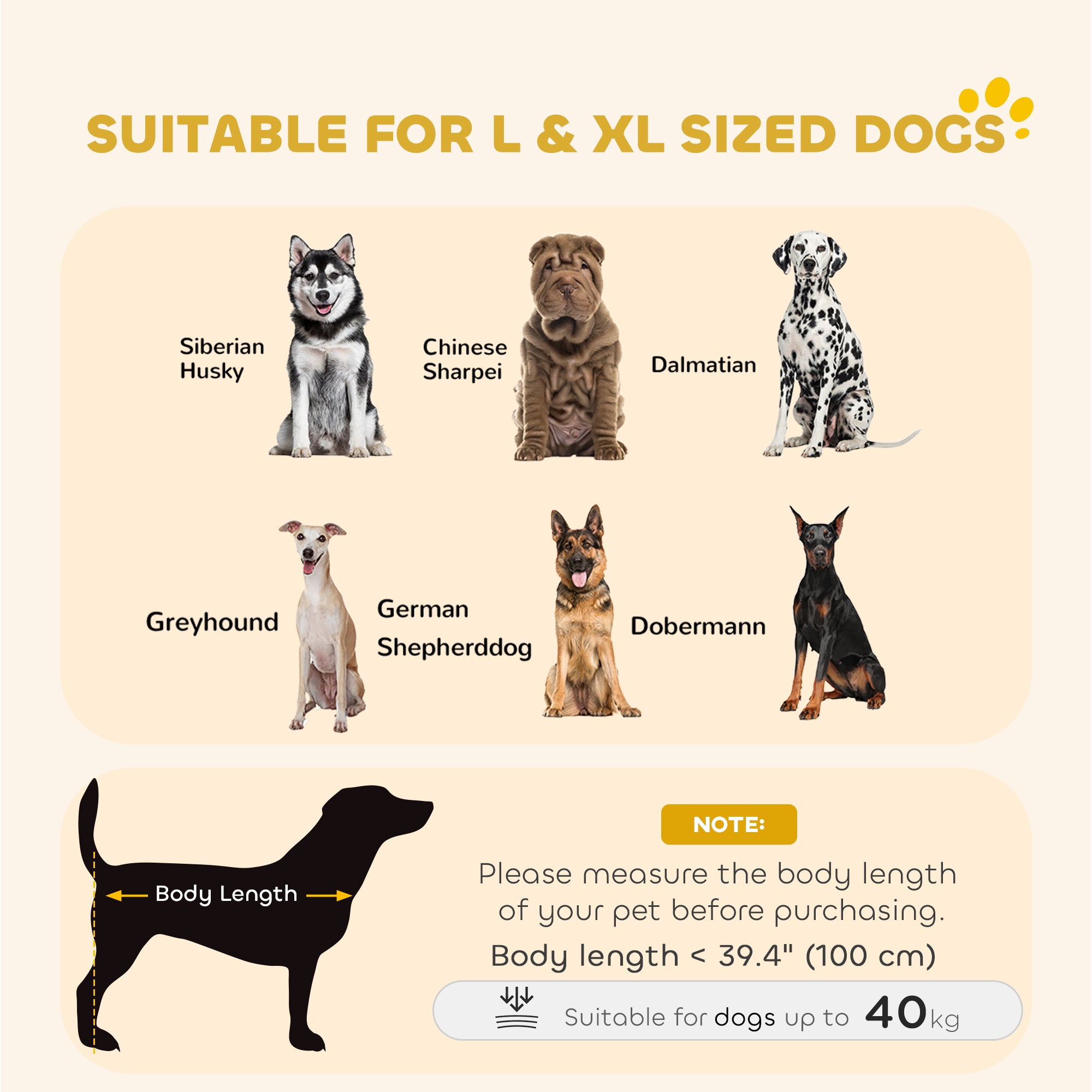 Heavy Duty Steel Dog Crate Kennel Pet Cage with Wheels for Portability and a Door for Convenient Access Anti-Pinching Floor, 49.2"L x 29.5"W x 34.6"H, Black