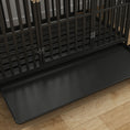 Load image into Gallery viewer, Heavy Duty Steel Dog Crate Kennel Pet Cage with Wheels for Portability and a Door for Convenient Access Anti-Pinching Floor, 49.2"L x 29.5"W x 34.6"H, Black
