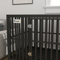 Load image into Gallery viewer, Heavy Duty Steel Dog Crate Kennel Pet Cage with Wheels for Portability and a Door for Convenient Access Anti-Pinching Floor, 49.2"L x 29.5"W x 34.6"H, Black

