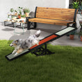 Load image into Gallery viewer, Wooden Pet Seesaw for Big Dogs, Agility Training Equipment for Dogs with Anti-Slip surface, 180 x 30 x 30cm - Black
