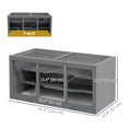 Load image into Gallery viewer, Wooden Hamster Cage, Mouse Mice Rat Cage Small Animal Cage, 3 Tier Exercise Play House with Slide, Tray, Grey
