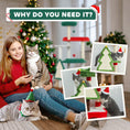 Load image into Gallery viewer, Christmas Cat Tree, 103cm Multilevel Cat Climbing Tower with Scratching Post and Board, Condo, Platform and Toys, Kitty Activity Centre for Indoor Kittens, Green
