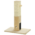 Load image into Gallery viewer, Cat Tree Scratching Post for Indoor Cats 79cm Jute Scratcher Climber w/ Carpet Base Dangling Toy Self Grooming Brush – Beige
