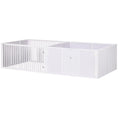 Load image into Gallery viewer, Whelping Box for Dogs, 20"H Puppy Whelping Box with Removable Doors, Dog Birth Supplies & Essentials for Indoor, 81" x 39" x 20", White
