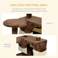 Load image into Gallery viewer, 53" Cat Tree Tower, Large Cat Condo Furniture Multi-Level Activity Center with Scratching Posts, Perches, Ramp, Dangling Balls - Coffee
