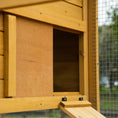 Load image into Gallery viewer, 79" Wooden Chicken Coop, Outdoor Hen House, Poultry Habitat with Removable Tray, Nesting Box, Run, Ramp

