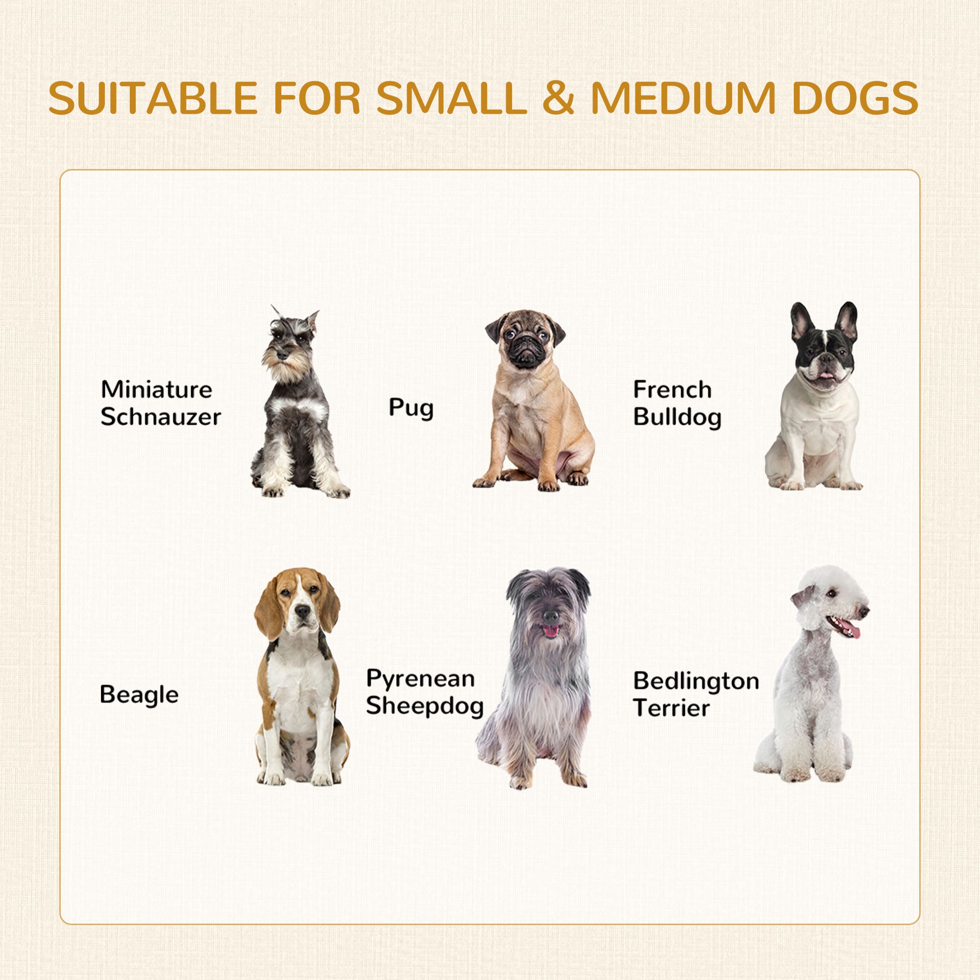 32in Dog Crate Furniture with Cushion, Indoor Pet Kennel End Table with Storage, 2 Doors, for Small Medium Dogs, White