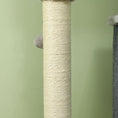 Load image into Gallery viewer, Cat Tree for Indoor Cats, 132cm Cat Tower with Scratching Posts and Pad, Cat Bed, Cat House, Jumping Platform, Grooming Brush, Toy Balls, Anti-Tip Kit, Cat Climbing Frame, Light Grey
