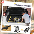Load image into Gallery viewer, Dog Stroller, One-click Folding Pet Stroller with Cup Holder, 4 Wheels Travel Carrier w/ Brakes, 360° Swiveling Front Wheels, Storage Basket, for XS/Small Dogs Cats, Grey
