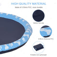 Load image into Gallery viewer, Dog Splash Pad, Pet Sprinkler Mat, Non-Slip Dog Paddling Pool, Foldable Outdoor Sprinkler and Splash Mat Water Play for Garden, Patio, Summer Fun, 170 cm
