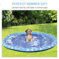 Load image into Gallery viewer, Dog Splash Pad, Pet Sprinkler Mat, Non-Slip Dog Paddling Pool, Foldable Outdoor Sprinkler and Splash Mat Water Play for Garden, Patio, Summer Fun, 170 cm
