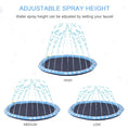 Load image into Gallery viewer, Dog Splash Pad, Pet Sprinkler Mat, Non-Slip Dog Paddling Pool, Foldable Outdoor Sprinkler and Splash Mat Water Play for Garden, Patio, Summer Fun, 170 cm
