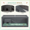 Load image into Gallery viewer, Wooden Hamster Cage, Small Animal Cage with Sliding Tray, Openable Top, Hut, Exercise Play House for Syrian Hamsters, Grey
