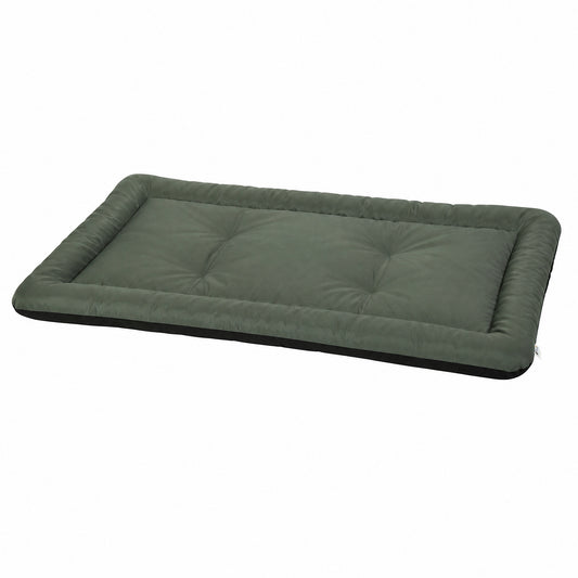 Waterproof Dog Bed, Foldable Pet Bed with Anti-Slip Bottom, Oxford Fabric, Machine Washable, Scratch Resistant Outdoor for Large Dogs and Cats, 130L x 85W x 7H cm, Green