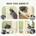 Load image into Gallery viewer, Cat Scratching Post, 67cm Cat Scratcher with Sisal Scratching Post, Track Ball Toy, Hanging Ball, 3 in 1 Cat Scratcher Post for Indoor Kittens
