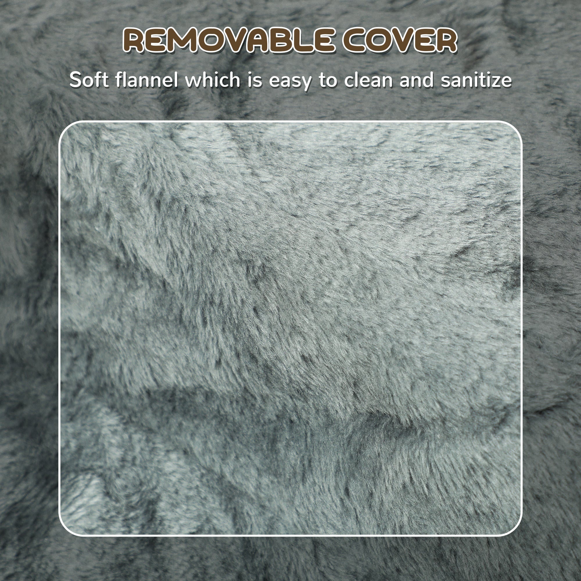 Dog Steps for Sofa, 3 Steps Dog Stairs, Pet Stairs, with Washable Plush Cover, for Small Breeds, Cats - Light Grey