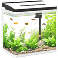Load image into Gallery viewer, Aquarium, 13L Glass Fish Tank with Filter, LED Lighting, Water Pump, for Bettas, Guppies, Mini Parrot Fishes, Shrimp, Goldfish, 29 x 20 x 30.5cm
