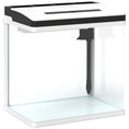 Load image into Gallery viewer, Aquarium, 13L Glass Fish Tank with Filter, LED Lighting, Water Pump, for Bettas, Guppies, Mini Parrot Fishes, Shrimp, Goldfish, 29 x 20 x 30.5cm

