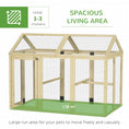 Load image into Gallery viewer, Large Chicken Run, Wooden Chicken Coop, Pet Playpen w/ Combinable Design - Natural Wood Finish
