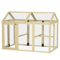 Load image into Gallery viewer, Large Chicken Run, Wooden Chicken Coop, Pet Playpen w/ Combinable Design - Natural Wood Finish
