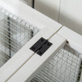 Charger l'image dans la visionneuse de la galerie, Indoor Rabbit Hutch with Wheels, Bunny Cage with Ramp, Run, Pull Out Tray, Suitable for Rabbit, Guinea Pig, Coffee

