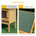 Load image into Gallery viewer, Rabbit Hutch Outdoor Guinea Pig Hutch House Small Animal Bunny Cage w/ Openable Roof, 115 x 44 x 65 cm
