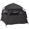 Load image into Gallery viewer, Foldable Dog Cat Tent, Portable Pet Playpen with Water-Resistant Oxford Cloth, Carry Bag, Exercise Tent for Extra Large Dog, Cat, Indoor Outdoor Use, Charcoal Grey
