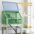 Load image into Gallery viewer, Wooden Hamster Cage, 3 Tier Small Animal Cage with Detachable 12.6" Deep Bottom, Hut, Seesaw, Exercise Wheel, Ramps, Hamster Habitat for Dwarf, Gerbil, 24" x 16" x 29.5"
