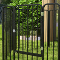 Load image into Gallery viewer, Heavy Duty Dog Playpen, Steel Dog Pen with Door, Pet Exercise Fence, Outdoor Indoor DIY Design for Small and Medium Dogs, 31.5" Height, 6 Panels
