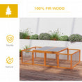 Load image into Gallery viewer, Rabbit Run Wooden Rabbit Hutch Cage 6ft with Wire Mesh, Openable Roof, Play Space for Outdoor, 181 x 100 x 48 cm, Natural Wood Finish
