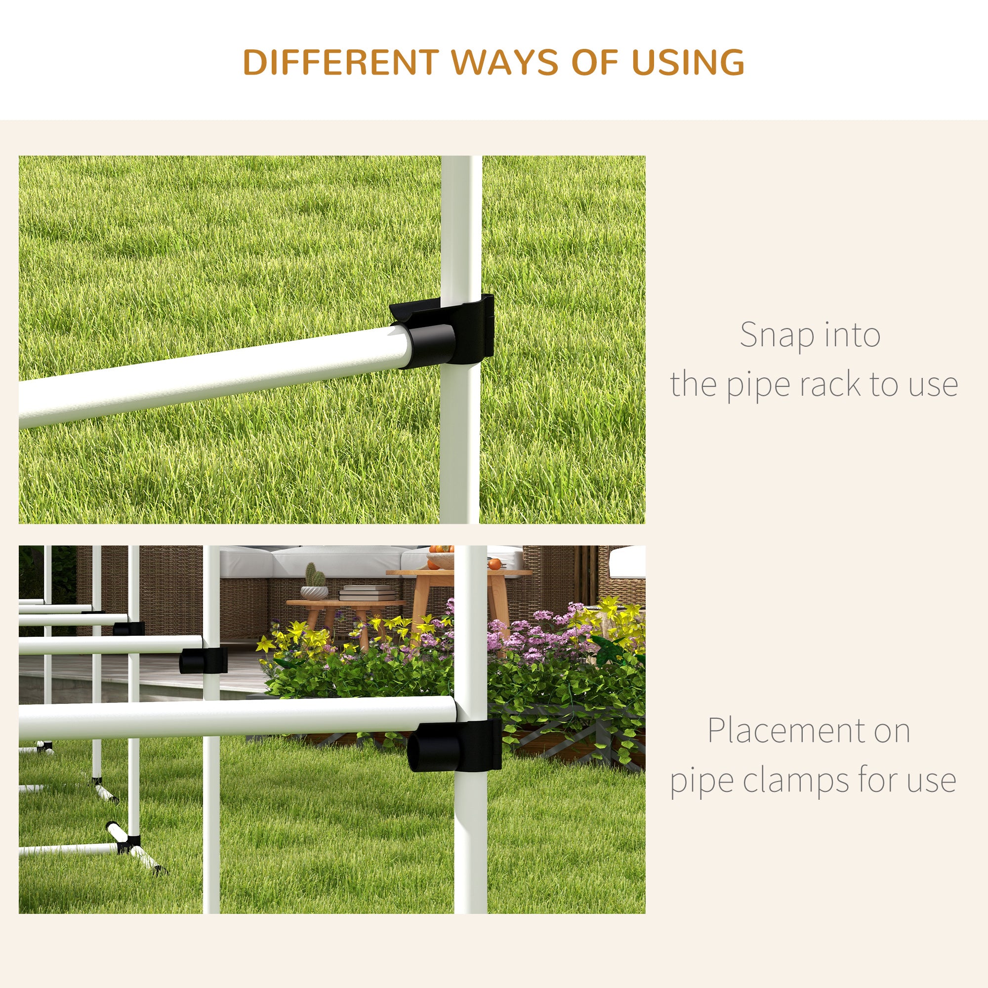 Large Size Dog Agility Training Equipment 6KG Net Wight, 6 PCS Adjustable Height Jump Bars, Obstacle Course Starter Kit for Large Medium Small Dog Puppy, White