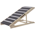 Load image into Gallery viewer, Dog Ramp For Couch, Folding Pet Ramp for Bed, 4 Adjustable Height from 14" to 20", Pet Steps with Non-Slip Carpet for Small to Large Dogs, Suitable for Sofa
