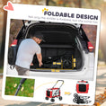 Load image into Gallery viewer, Dog Pram Dog Stroller Pet Pushchair with Detachable Carrier Soft Padding, Safety Leashes, for Mini and Small Dogs - Red
