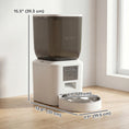 Load image into Gallery viewer, Automatic Cat Feeder with Camera, 2.4G WiFi, Smart APP Control 8L Extra Large Pet Feeder 1-10 Meals with 2-Way Audio, Night Vision, Anti-Clogging, 10s Meal Call Back, Dual Power Supply

