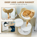 Load image into Gallery viewer, Modern Real Wood Cat Tree, [40"=102CM] Cat Tree for Indoor Large Adult Kittens, Cat Tower with Sisal Scratching Posts, Condo, Perch, Plush Washable Cushion, White
