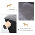 Load image into Gallery viewer, Dog Sofa Bed for Small-Sized Dogs, Elevated Pet Chair with PU Cover, Soft Cushion, Cat Couch Lounger with Anti-slip Legs - Grey
