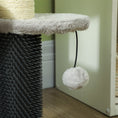 Load image into Gallery viewer, 20" Pet Stairs for Cats, 2 in 1 Cat Tree Tower 3-Step Cat Steps with Scratching Posts, Tickling Post, Toy Balls, for High Beds, Couch, Sofa, Light Gray
