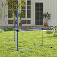 Load image into Gallery viewer, Large Size Dog Agility Training Equipment 6KG Net Wight, 6 PCS Adjustable Height Jump Bars, Obstacle Course Starter Kit for Large Medium Small Dog Puppy, Blue
